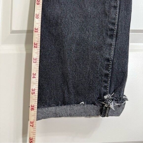 BP‎ DISTRESSED MOM JEANS BLACK 26 GRUNGE - Picture 9 of 16